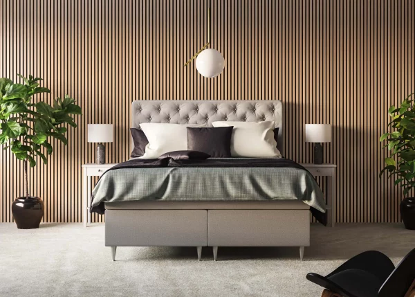 Diamond Oak with Black RecoSilent in bedroom