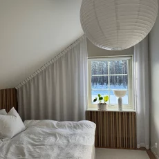 Barcode Diamond Oak in bedroom 