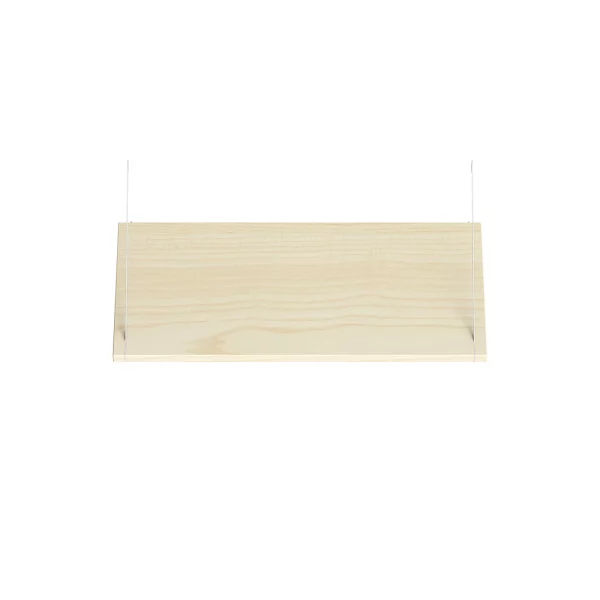 Brace shelf Diamond Ash 600 mm white brackets