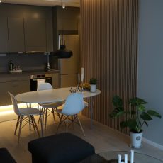 Ribbon-Wood Classic Oak in kitchen